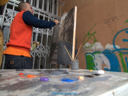 Concurso de Pintura al aire Libre en Mula 2012